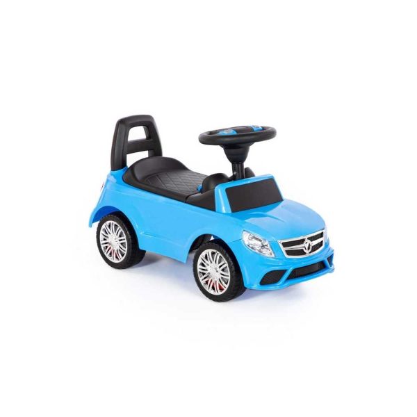 Masinuta - Supercar, albastra, fara pedale, 66x28.5x30 cm, Polesie - imagine 6