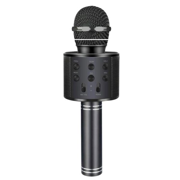 Microfon karaoke cu baterii - imagine 3