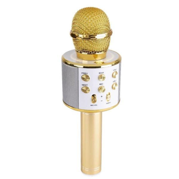 Microfon karaoke cu baterii - imagine 5