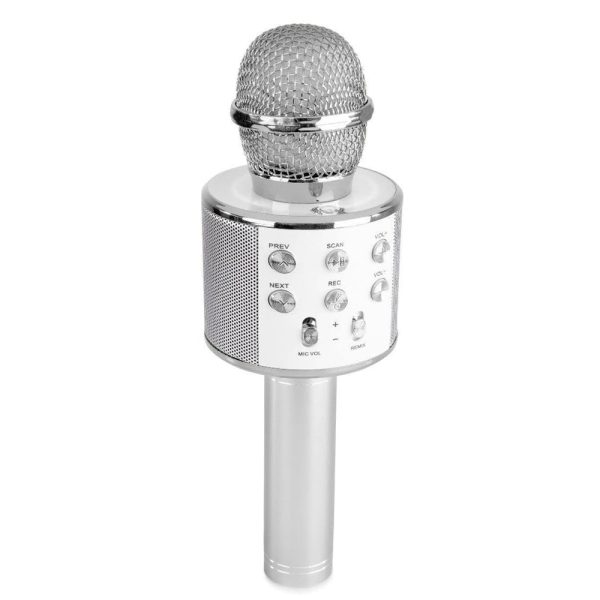 Microfon karaoke cu baterii - imagine 7