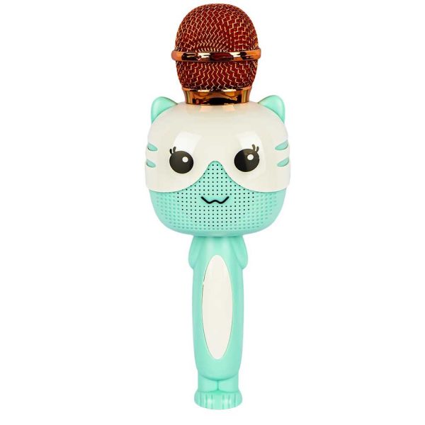 Microfon karaoke pisica, bluetooth - imagine 3