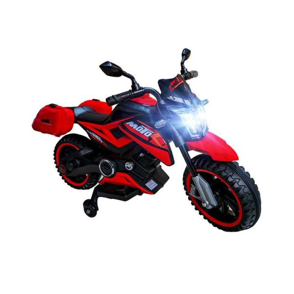 Motocicleta cu acumulator, 1 motor, 12V, 4A - imagine 2