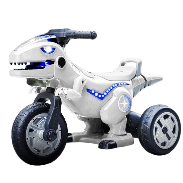 Motocicleta dinozaur cu acumulator, 2 motoare, 12V, 5A - imagine 3