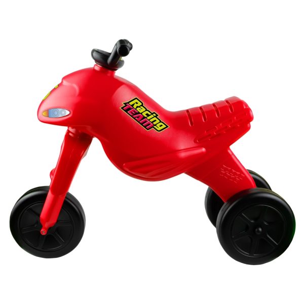 Motocicleta fara pedale, rosie - ROBENTOYS - imagine 2