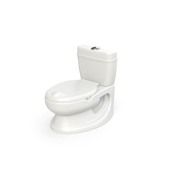 Olita tip WC, cu sunet, alb, 28x39x38cm - Dolu - imagine 2