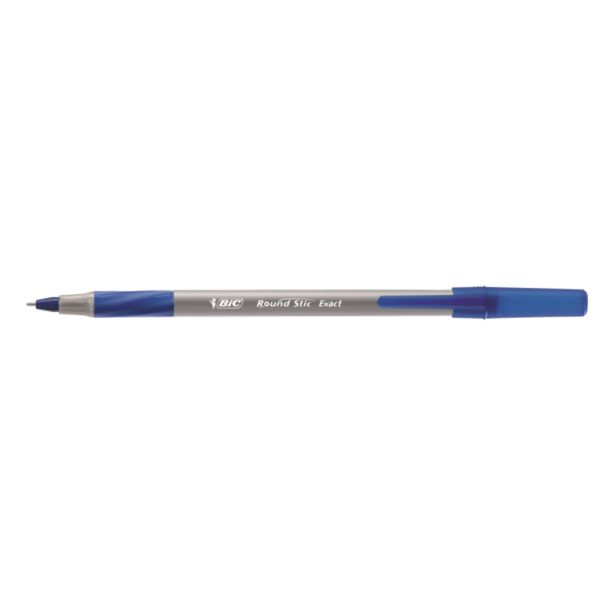 Pix Round Stic Exact albastru 20/cutie - BIC - imagine 2