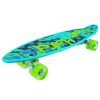 Placa skateboard cu roti silicon, led - imagine 2