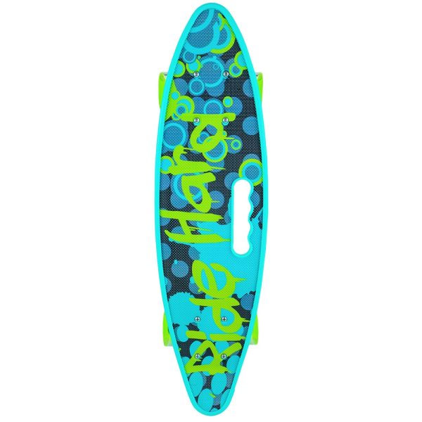 Placa skateboard cu roti silicon, led - imagine 3