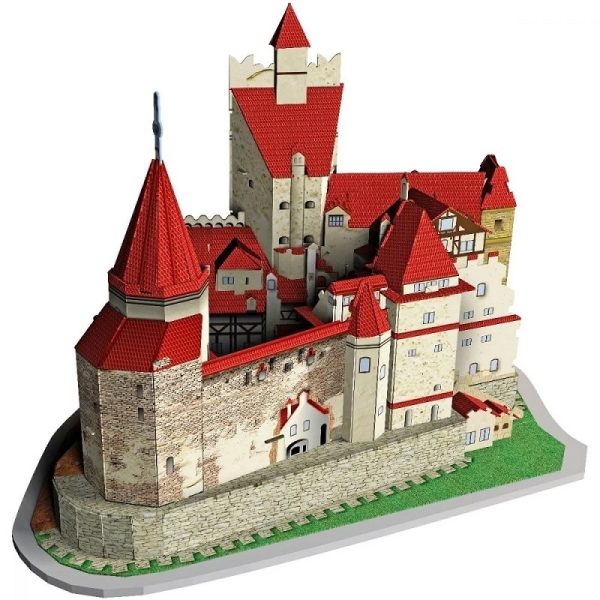 Puzzle 3D - Castelul Bran - imagine 2