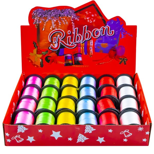 Rafie color, 0,5 cm x 10 m/rola, 24 role/set - imagine 3