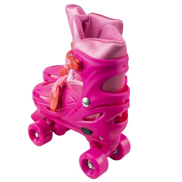 Set patine cu rotile+casca+cotiere+genunchiere, L (39-43) - imagine 20