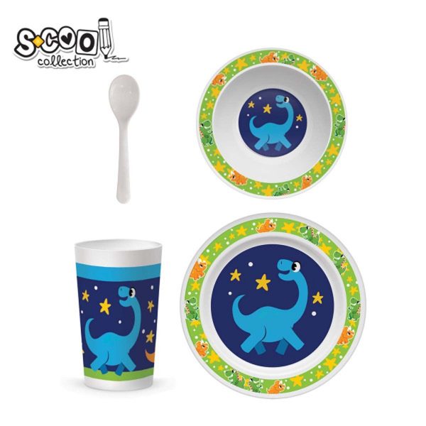 Set vesela + tacamuri, Dino - S-COOL - imagine 2
