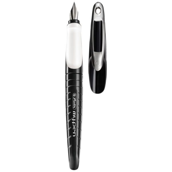 Stilou My.Pen penita L negru|alb - blister - imagine 2