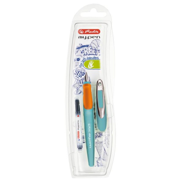 Stilou My.Pen penita L turcoaz/orange - blister
