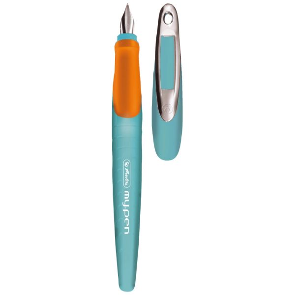 Stilou My.Pen penita M turcoaz/orange - blister - imagine 2