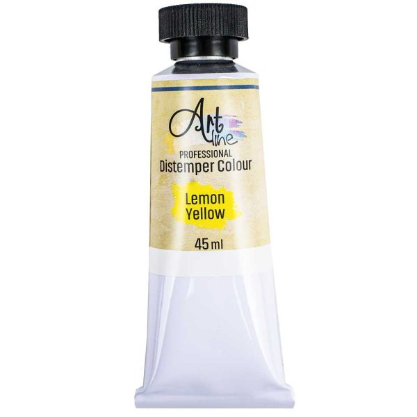 Tempera Art, GALBEN LAMAIE, 45ml, 6 buc/set - ARTLINE - imagine 3