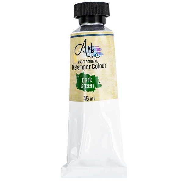 Tempera Art, VERDE, 45ml, 6 buc/set - ARTLINE - imagine 3