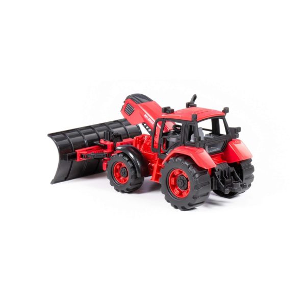 Tractor cu plug deszapezire, 31x15x14,5 cm, Polesie - imagine 4