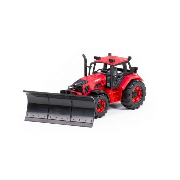 Tractor cu plug deszapezire, 31x15x14,5 cm, Polesie - imagine 9