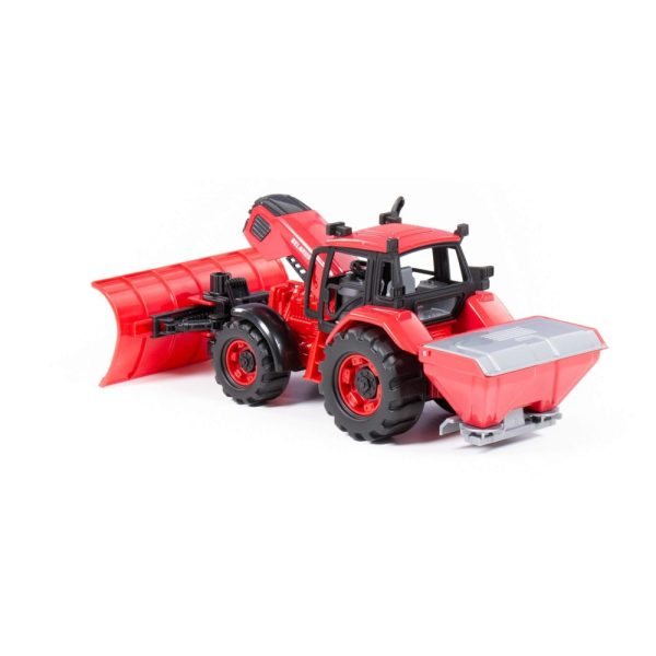 Tractor cu plug deszapezire, 31x15x14,5 cm, Polesie - imagine 4