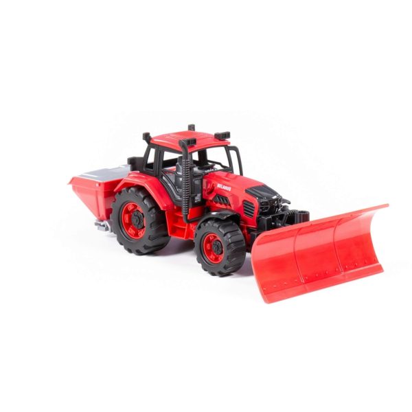 Tractor cu plug deszapezire, 31x15x14,5 cm, Polesie - imagine 7