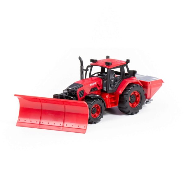 Tractor cu plug deszapezire, 31x15x14,5 cm, Polesie - imagine 9