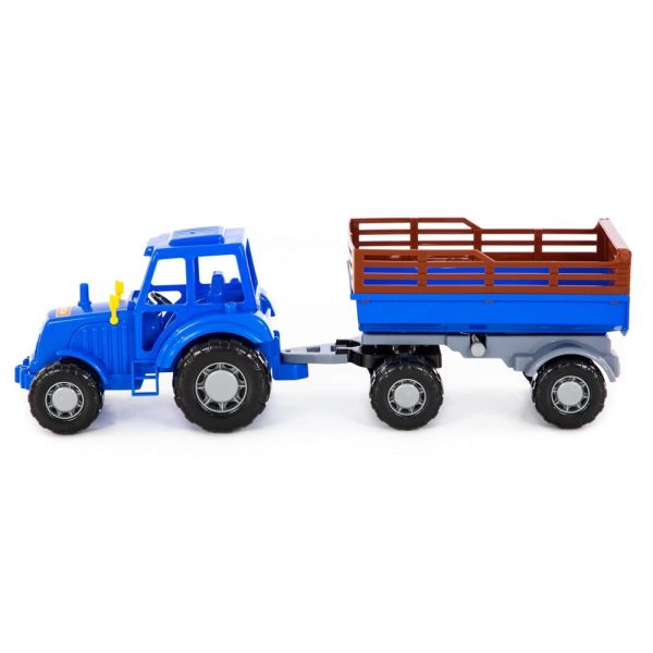 Tractor cu remorca, 43.8x13.4x13.5 cm, Polesie - imagine 2