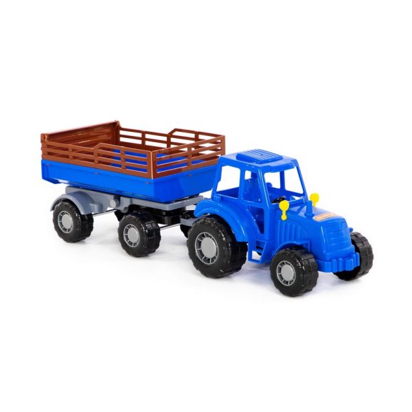Tractor cu remorca, 43.8x13.4x13.5 cm, Polesie - imagine 5