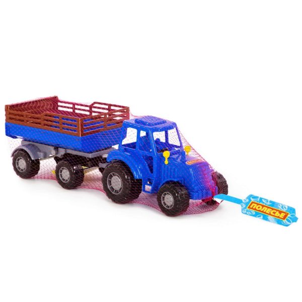 Tractor cu remorca, 43.8x13.4x13.5 cm, Polesie - imagine 6