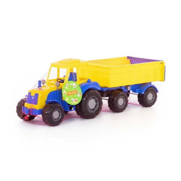 Tractor cu remorca - Altay, 59x17x18cm, Polesie - imagine 5