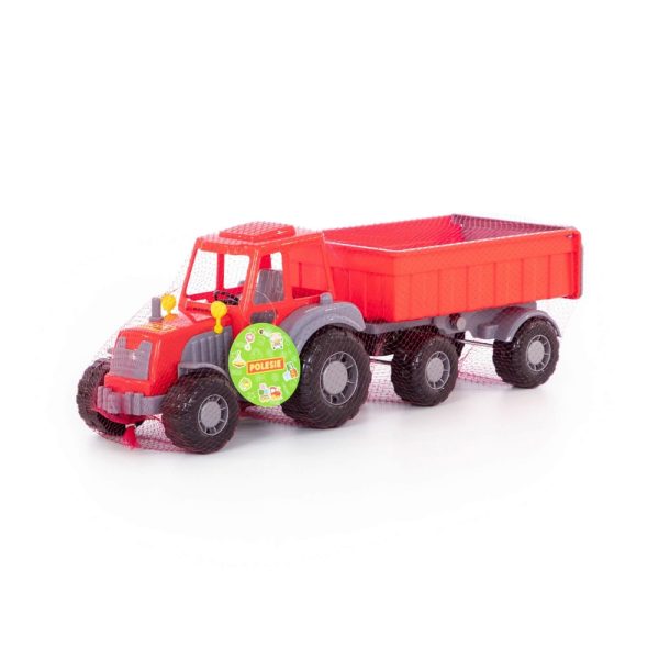 Tractor cu remorca - Altay, 59x17x18cm, Polesie - imagine 9