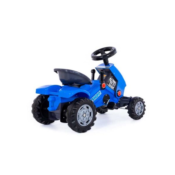Tractor Turbo 2 cu pedale, 78x44x54 cm, Polesie - imagine 4