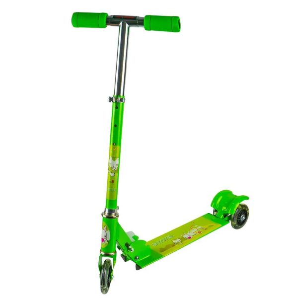 Trotineta cadru metal, 3 roti, 72 cm - imagine 3
