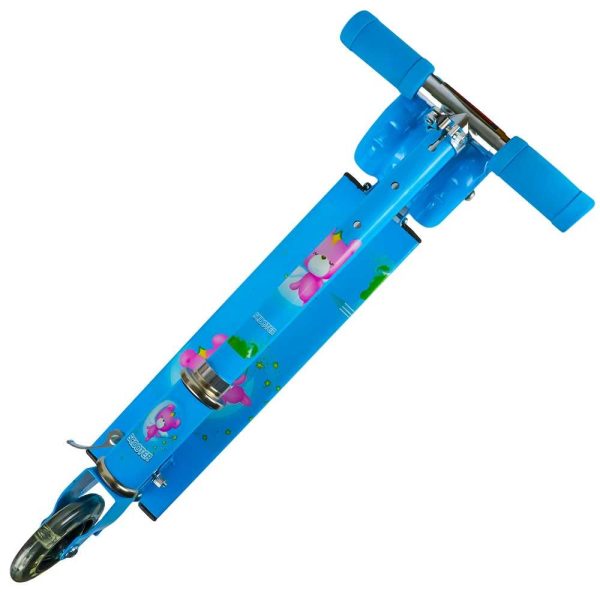 Trotineta cadru metal, 3 roti, 72 cm - imagine 5