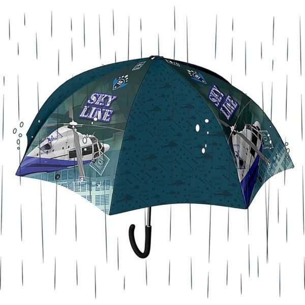 Umbrela copii, SKY LINE, 53,5 cm - S-COOL - imagine 3