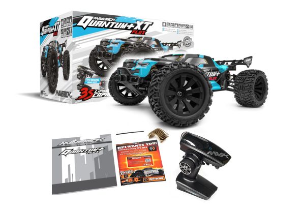 Automodel Maverick Quantum+ XT FLUX PLUS 1/10 Brushless Albastru RTR RC - imagine 9
