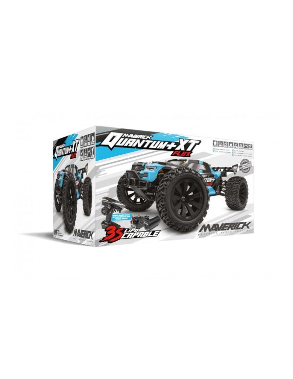 Automodel Maverick Quantum+ XT FLUX PLUS 1/10 Brushless Albastru RTR RC - imagine 4