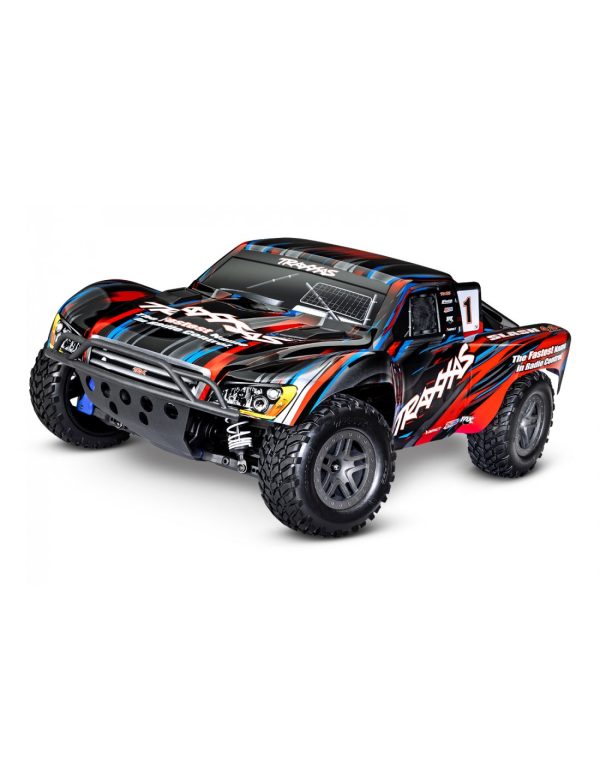 Automodel Traxxas Slash 4x4 BL-2S Brushless Short Course 1/10 RTR - Verde - imagine 16