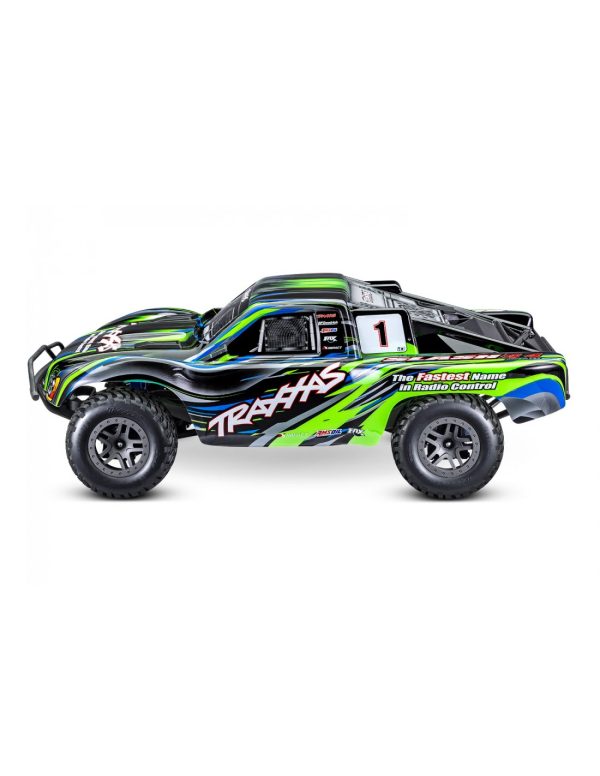 Automodel Traxxas Slash 4x4 BL-2S Brushless Short Course 1/10 RTR - Verde - imagine 3