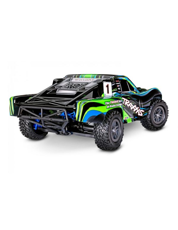 Automodel Traxxas Slash 4x4 BL-2S Brushless Short Course 1/10 RTR - Verde - imagine 4