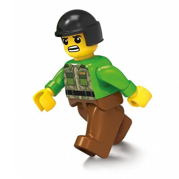 Blocki My Army, Tir militar cu lansator rachete, 222 piese - imagine 3