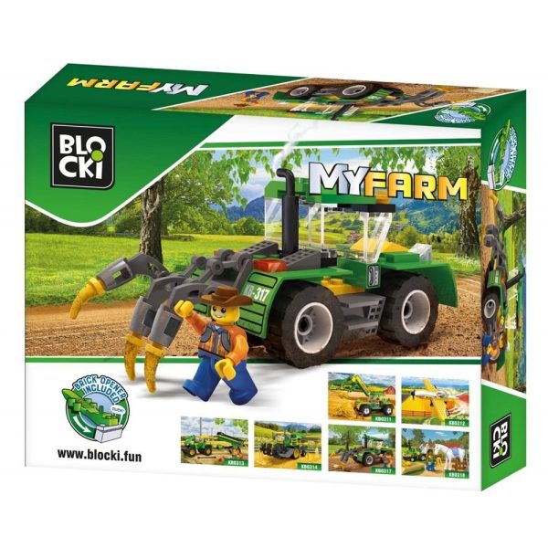Blocki My Farm, Tractor cu plug - imagine 2