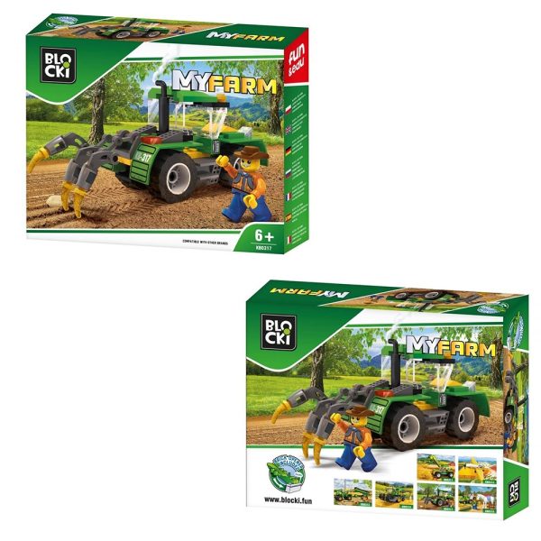 Blocki My Farm, Tractor cu plug - imagine 3