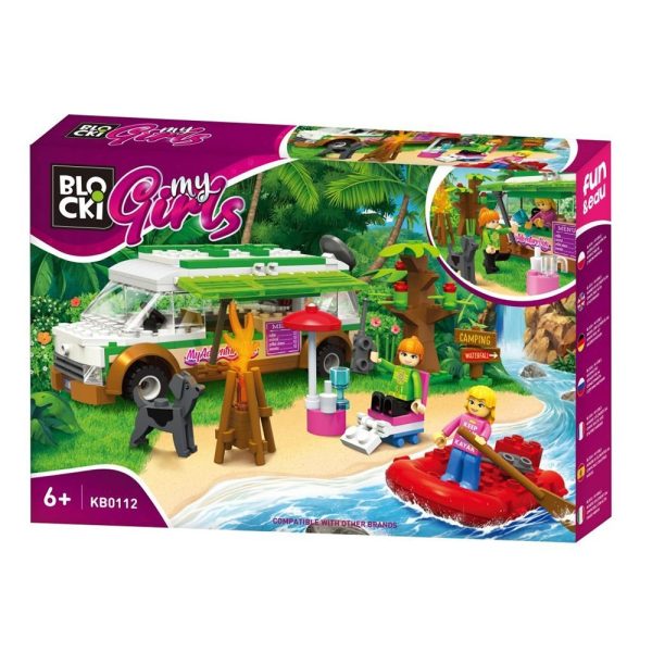 Blocki My Girls, Rulota camping, 264 piese - imagine 4
