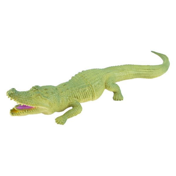 Jucarie elastica, Crocodil cu articulatii - imagine 4
