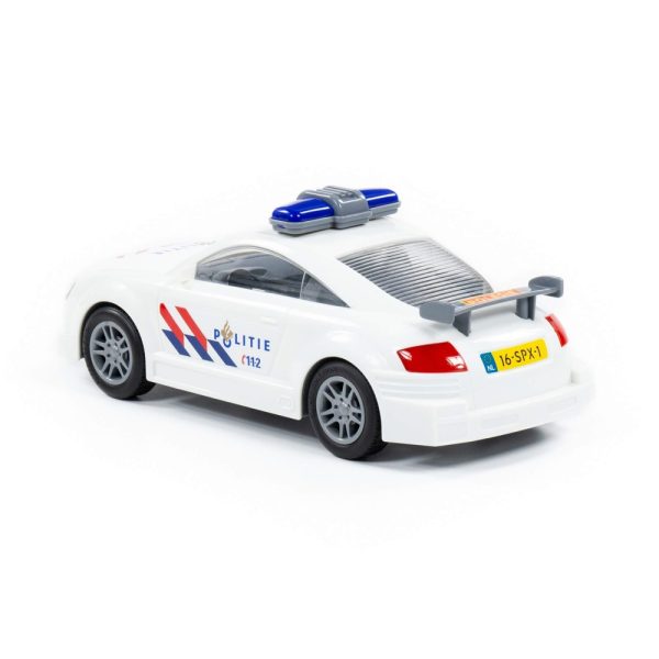 Masinuta politie, cu frictiune, 26.8x11.5x10 cm, Polesie - imagine 3