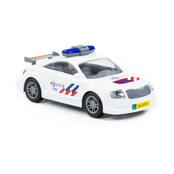 Masinuta politie, cu frictiune, 26.8x11.5x10 cm, Polesie - imagine 5
