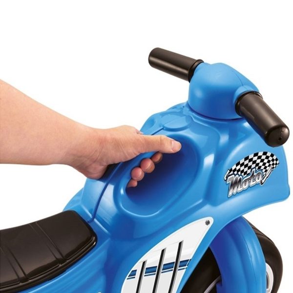 Motocicleta fara pedale, albastru, 50x71x27 cm - Dolu - imagine 2