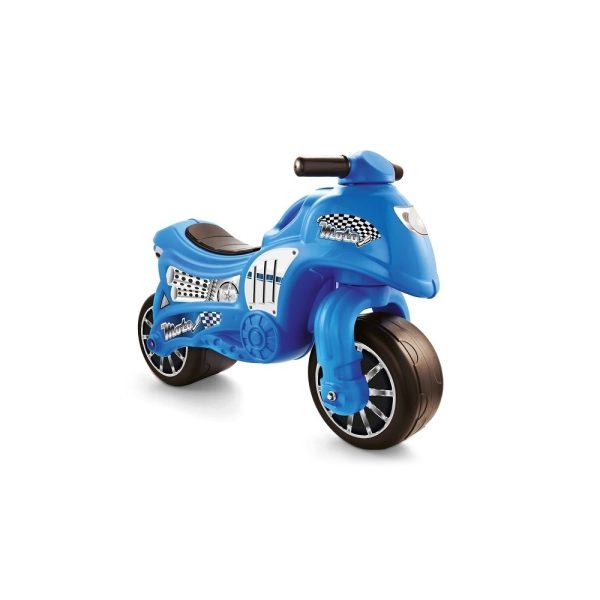 Motocicleta fara pedale, albastru, 50x71x27 cm - Dolu - imagine 3