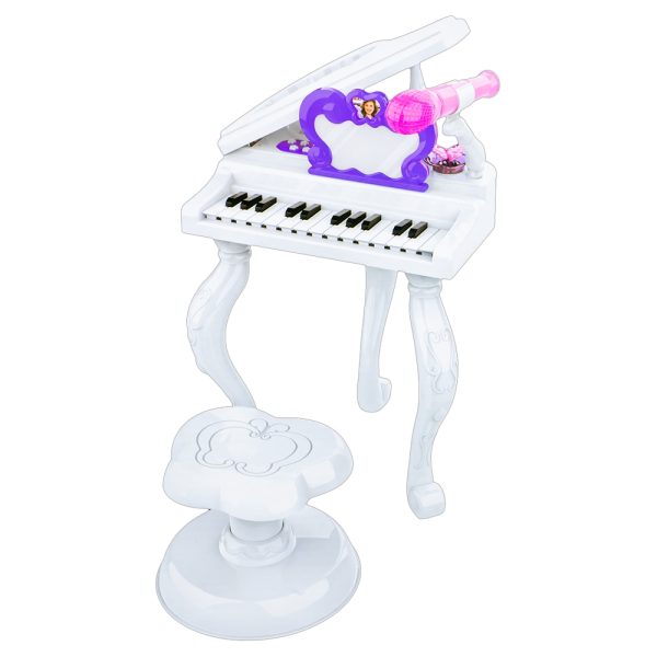 Orga cu baterii + microfon + scaunel - imagine 2